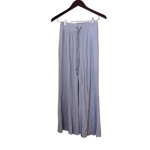 Anthropologie Daily Practice Flowy Lounge Pant Ruffle Hem XS Lavender Purple